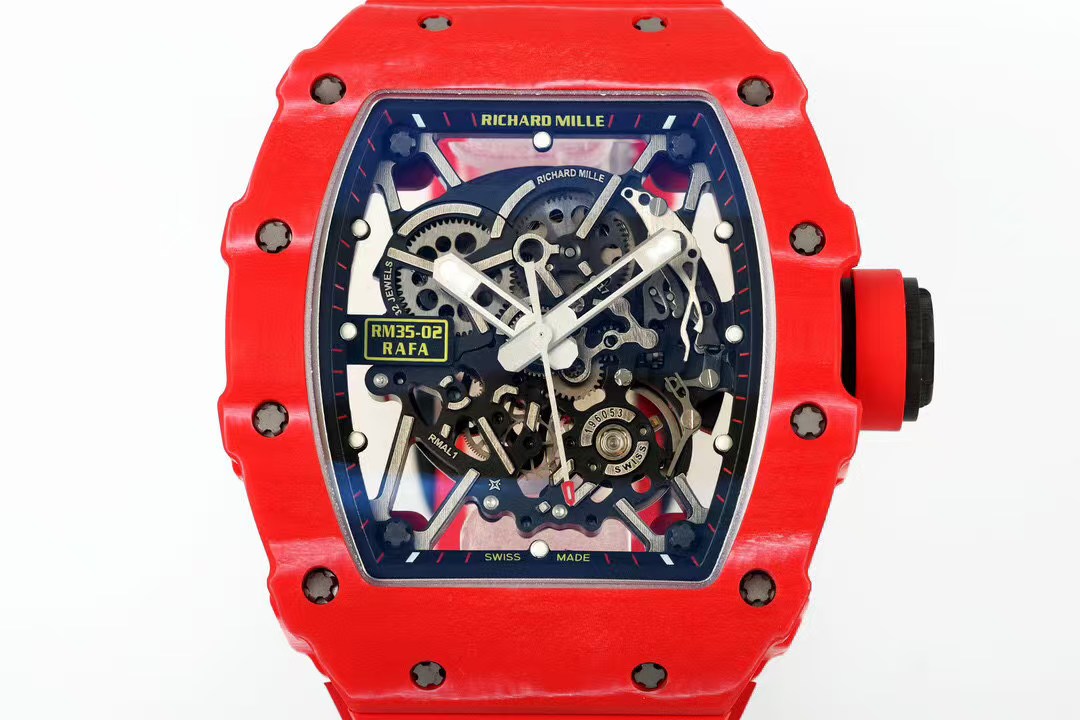 Richard Mille Zf.fatcory --richard rm35-02 Ntpt Movementrmul2 Watch Case Zf Case49.5 Movement Caliber Rmul2manual Windingmovement, 5 Pvd Titalyt Rm35-02