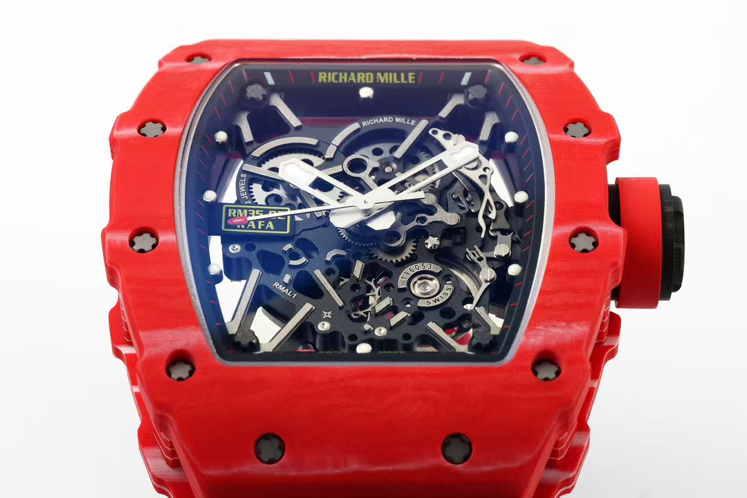Richard Mille Zf.fatcory --richard rm35-02 Ntpt Movementrmul2 Watch Case Zf Case49.5 Movement Caliber Rmul2manual Windingmovement, 5 Pvd Titalyt Rm35-02