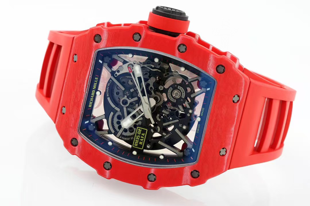 Richard Mille Zf.fatcory --richard rm35-02 Ntpt Movementrmul2 Watch Case Zf Case49.5 Movement Caliber Rmul2manual Windingmovement, 5 Pvd Titalyt Rm35-02