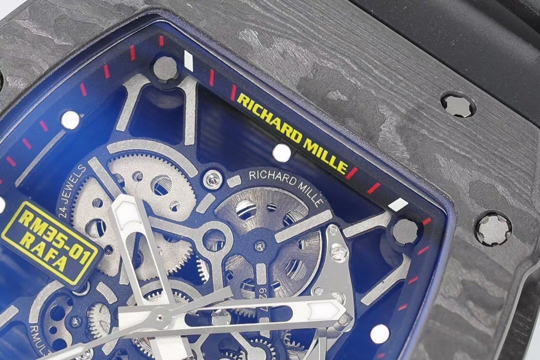 Richard Mille Zf.factory -richard Millerm35-, Watch Casezf Rm35-01 Ntpt 45 35-01 Case. 25 200 Movement Zf Manual Windingmovement-cal.rmul3, 5 Pvd Rm Size Movement30.45 mm 55 28800