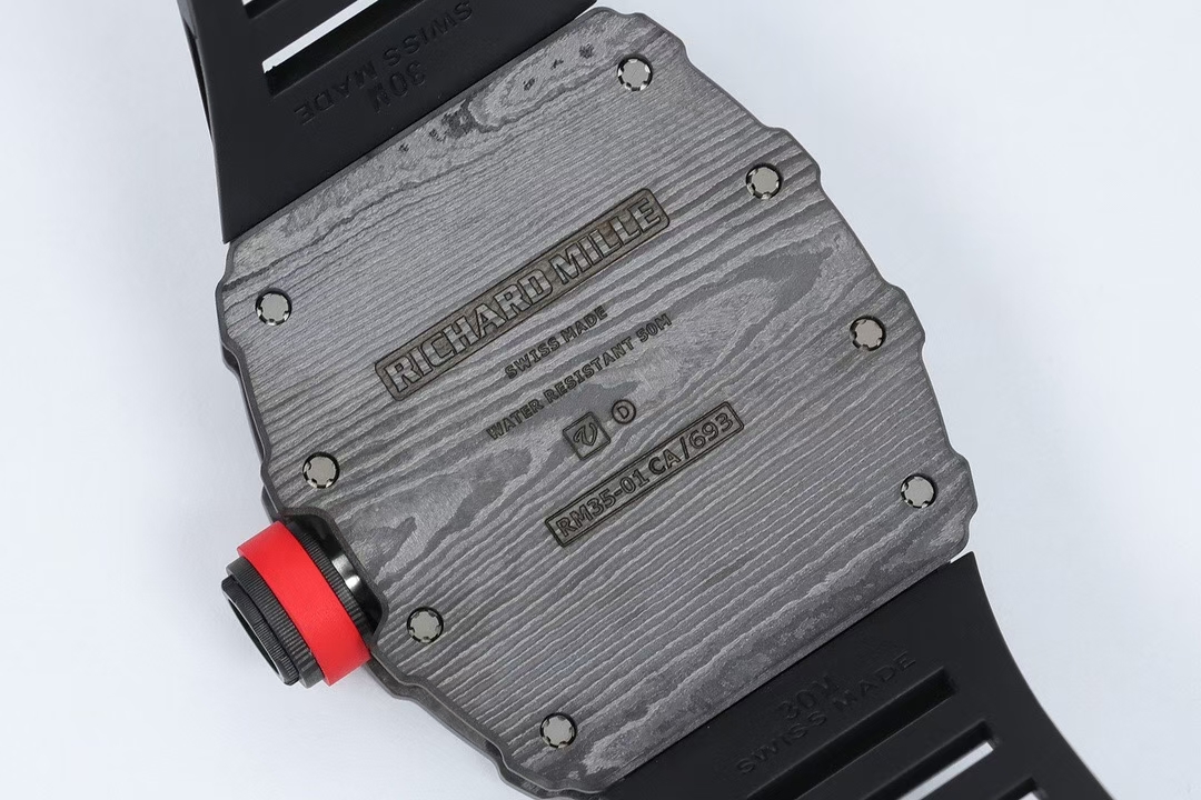 Richard Mille Zf.factory -richard Millerm35-, Watch Casezf Rm35-01 Ntpt 45 35-01 Case. 25 200 Movement Zf Manual Windingmovement-cal.rmul3, 5 Pvd Rm Size Movement30.45 mm 55 28800