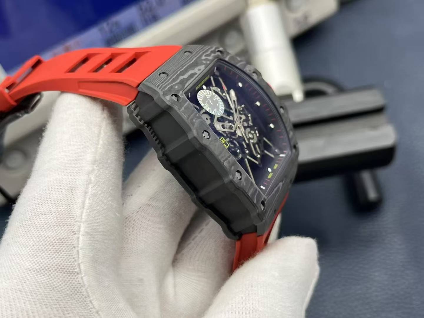 Richard Mille Zf.factory -richard Millerm35-, Watch Casezf Rm35-01 Ntpt 45 35-01 Case. 25 200 Movement Zf Manual Windingmovement-cal.rmul3, 5 Pvd Rm Size Movement30.45 mm 55 28800