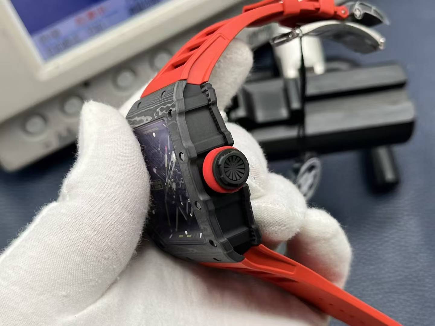 Richard Mille Zf.factory -richard Millerm35-, Watch Casezf Rm35-01 Ntpt 45 35-01 Case. 25 200 Movement Zf Manual Windingmovement-cal.rmul3, 5 Pvd Rm Size Movement30.45 mm 55 28800