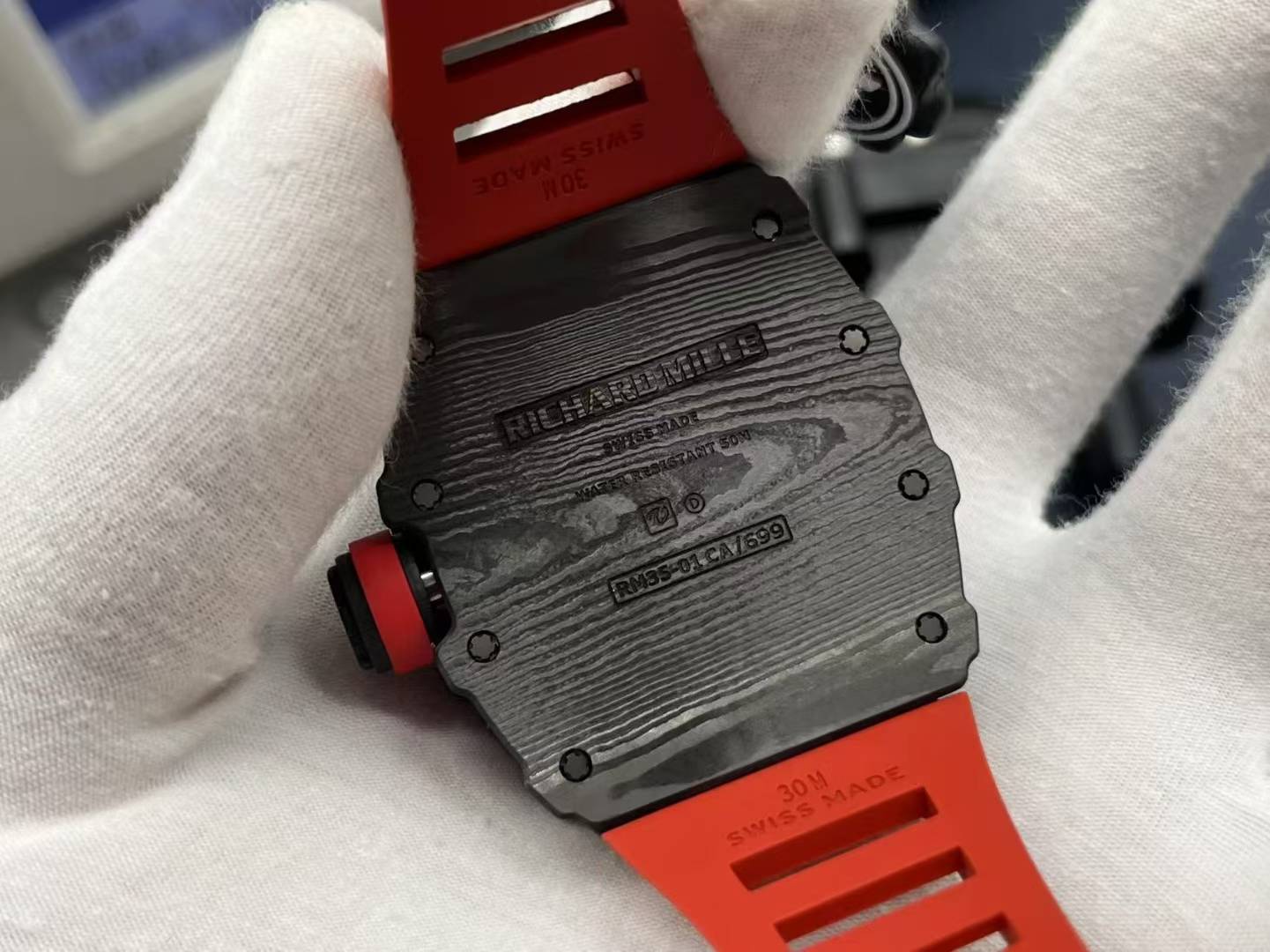 Richard Mille Zf.factory -richard Millerm35-, Watch Casezf Rm35-01 Ntpt 45 35-01 Case. 25 200 Movement Zf Manual Windingmovement-cal.rmul3, 5 Pvd Rm Size Movement30.45 mm 55 28800