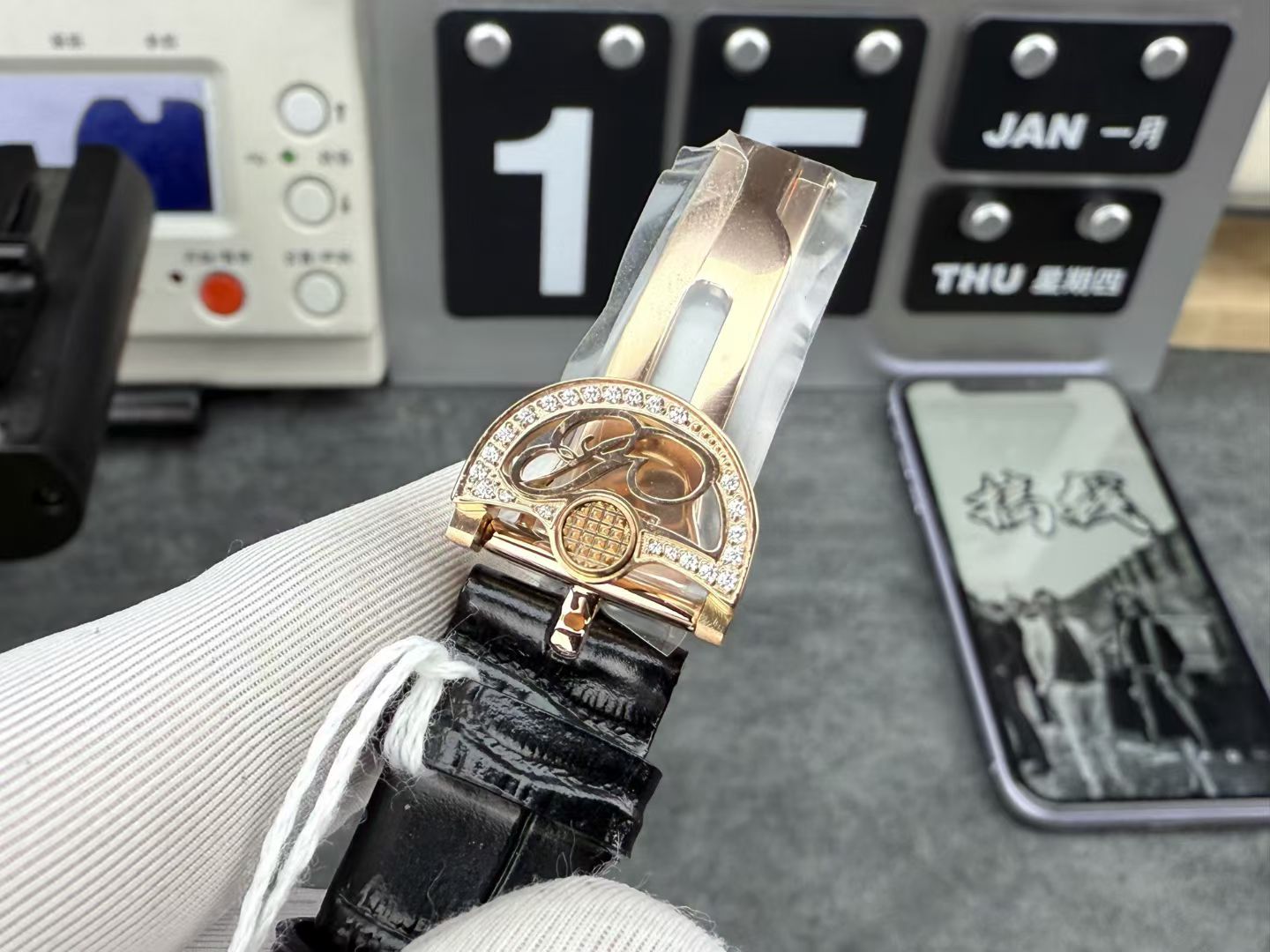 Breguet Gr Watch Case Size Small Size33 X 25 117 99gram 26gram Original Fish Eye Effect, Diamond Originalk ,zf Strap Clasp Movement Breguet.537/3 Qc