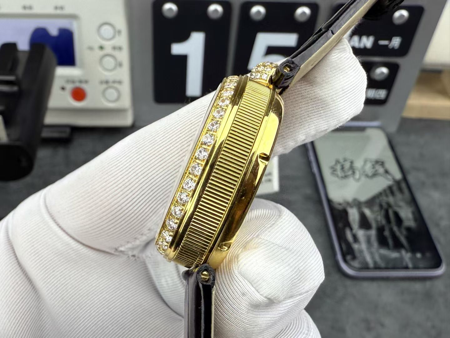 Breguet Gr Watch Case Size Small Size33 X 25 117 99gram 26gram Original Fish Eye Effect, Diamond Originalk ,zf Strap Clasp Movement Breguet.537/3 Qc