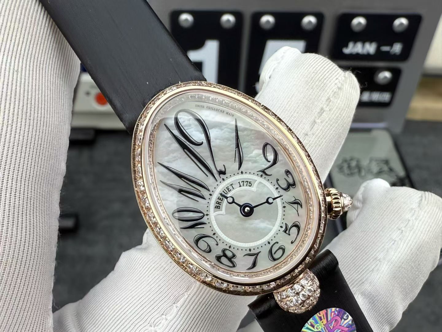 Breguet Gr Watch Case Size Small Size33 X 25 117 99gram 26gram Original Fish Eye Effect, Diamond Originalk ,zf Strap Clasp Movement Breguet.537/3 Qc