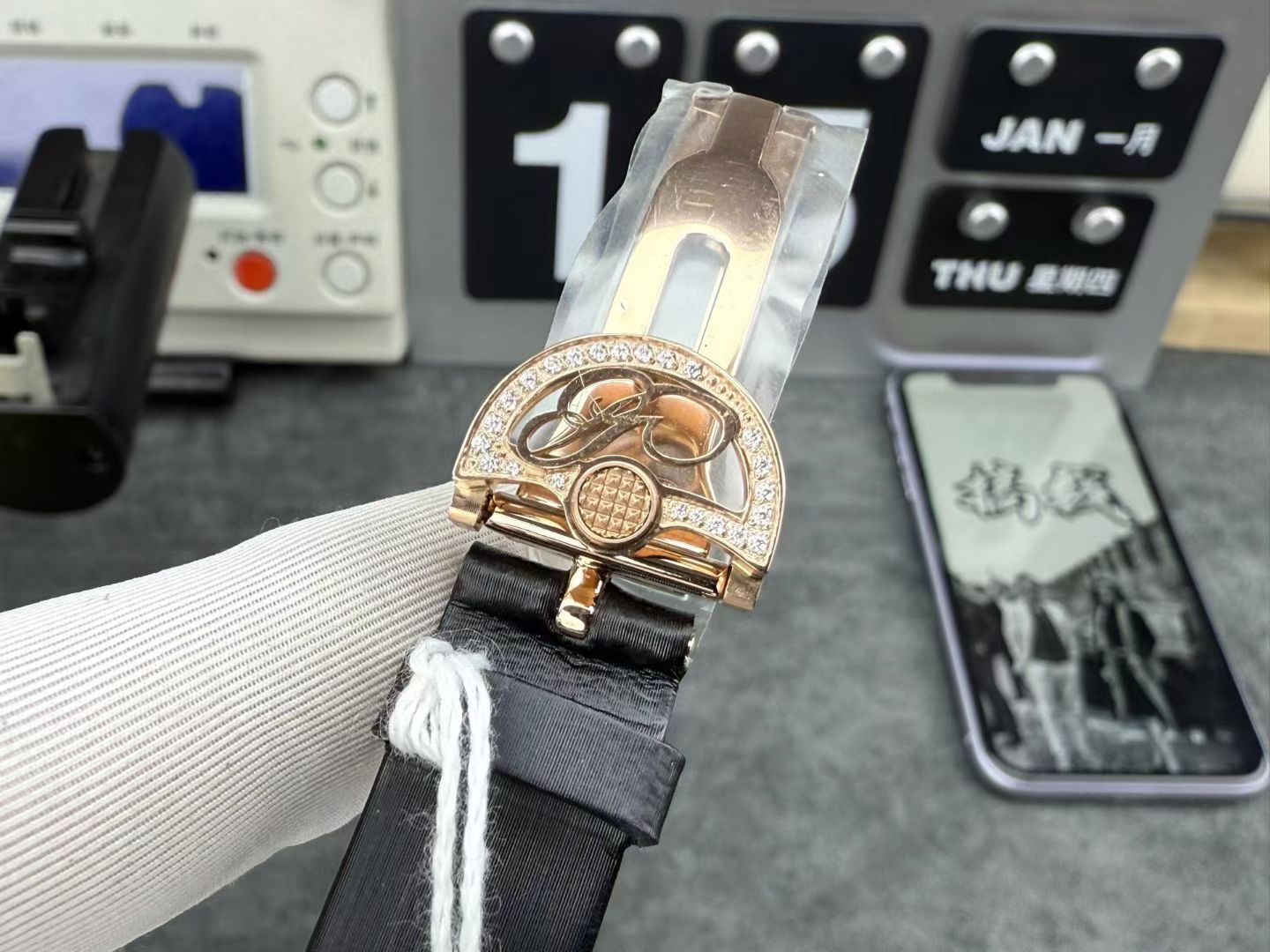 Breguet Gr Watch Case Size Small Size33 X 25 117 99gram 26gram Original Fish Eye Effect, Diamond Originalk ,zf Strap Clasp Movement Breguet.537/3 Qc