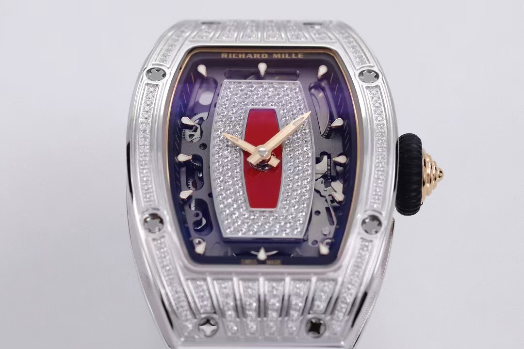 Richard Mille Zf Millerm07-1 1 Watch Case Size45.66 mm 12 Crystal Movement 2watch Dial Luminous 3 Clasp, 4 Crma2automatic Windingmovement, 50 6 Pvd Mechanical