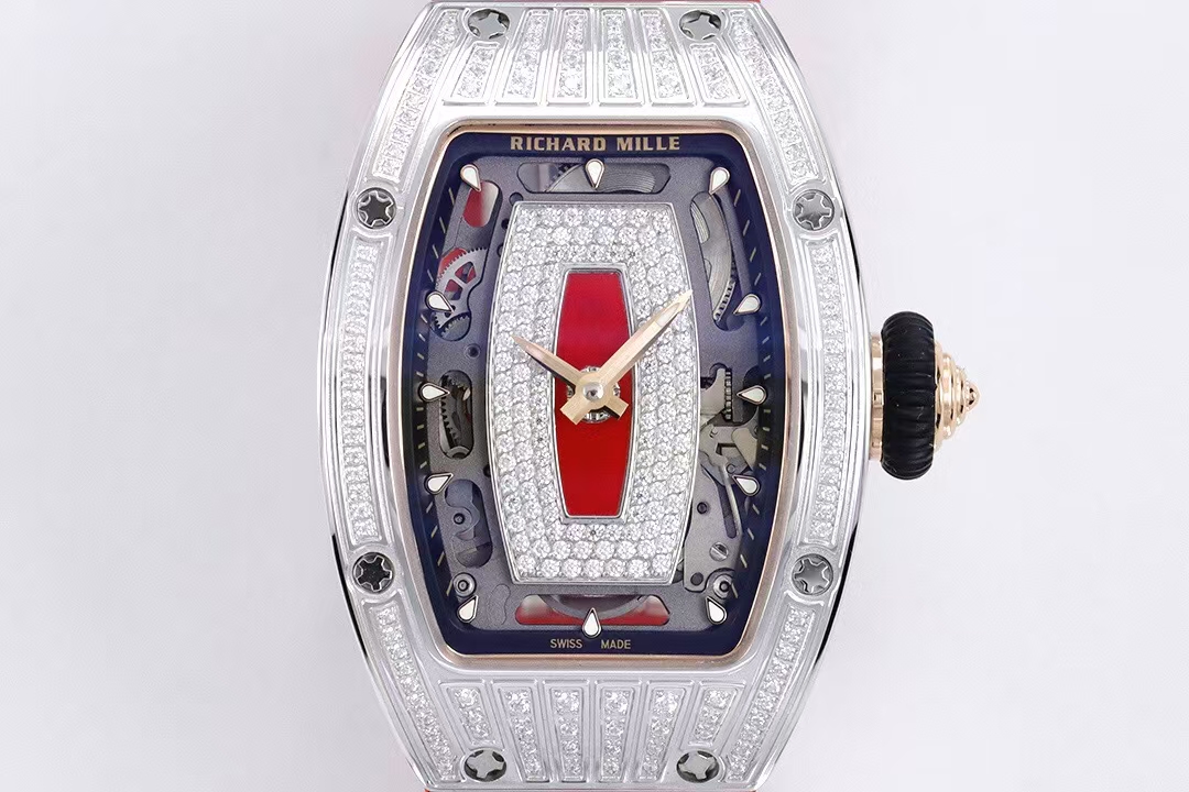 Richard Mille Zf Millerm07-1 1 Watch Case Size45.66 mm 12 Crystal Movement 2watch Dial Luminous 3 Clasp, 4 Crma2automatic Windingmovement, 50 6 Pvd Mechanical