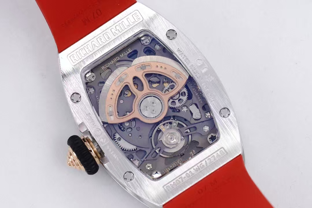 Richard Mille Zf Millerm07-1 1 Watch Case Size45.66 mm 12 Crystal Movement 2watch Dial Luminous 3 Clasp, 4 Crma2automatic Windingmovement, 50 6 Pvd Mechanical