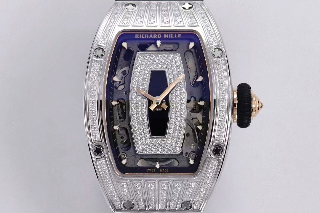 Richard Mille Zf Millerm07-1 1 Watch Case Size45.66 mm 12 Crystal Movement 2watch Dial Luminous 3 Clasp, 4 Crma2automatic Windingmovement, 50 6 Pvd Mechanical
