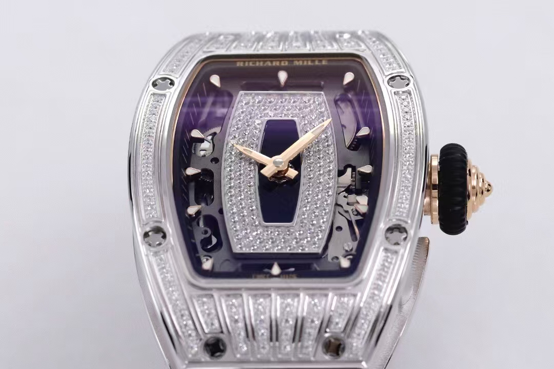 Richard Mille Zf Millerm07-1 1 Watch Case Size45.66 mm 12 Crystal Movement 2watch Dial Luminous 3 Clasp, 4 Crma2automatic Windingmovement, 50 6 Pvd Mechanical