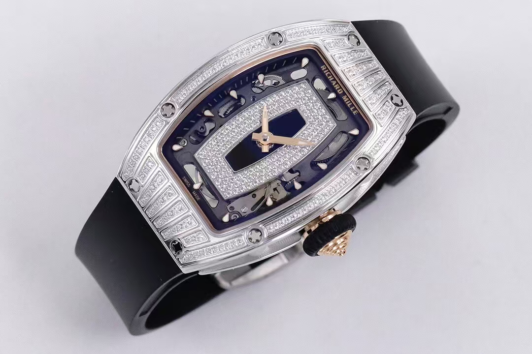 Richard Mille Zf Millerm07-1 1 Watch Case Size45.66 mm 12 Crystal Movement 2watch Dial Luminous 3 Clasp, 4 Crma2automatic Windingmovement, 50 6 Pvd Mechanical