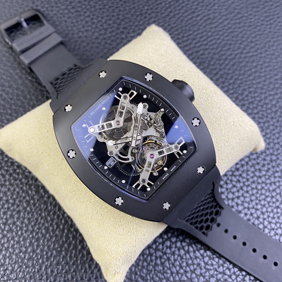 Richard Mille Ys Rm027 Rm027, Millerm 027 Movement, Rm027 43 mm 50 ,5 Titanium Watch Case, 30, 40, Strap, 95 Rm027, Factory