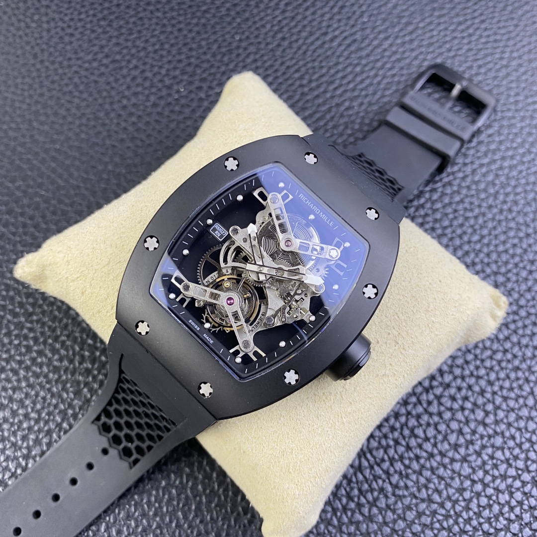 Richard Mille Ys Rm027 Rm027, Millerm 027 Movement, Rm027 43 mm 50 ,5 Titanium Watch Case, 30, 40, Strap, 95 Rm027, Factory