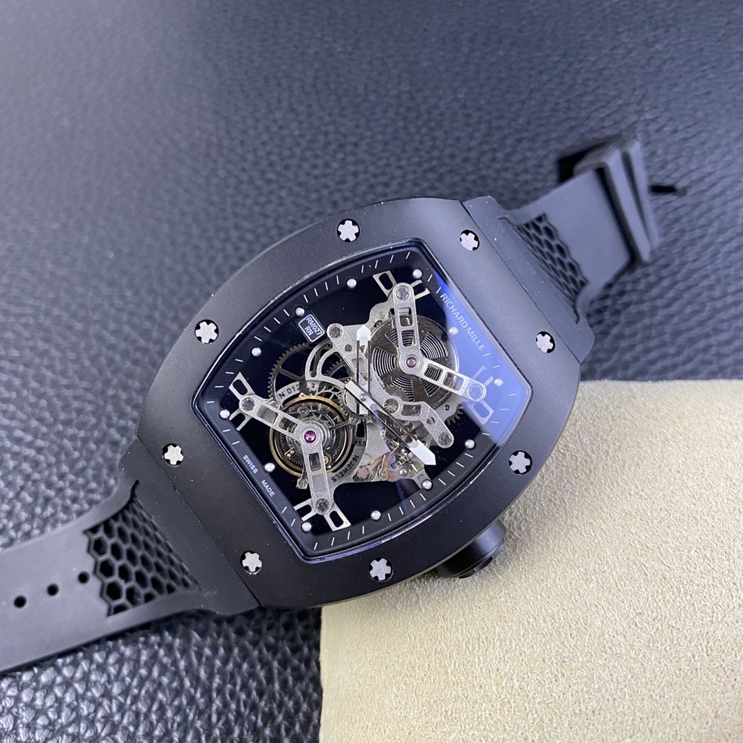 Richard Mille Ys Rm027 Rm027, Millerm 027 Movement, Rm027 43 mm 50 ,5 Titanium Watch Case, 30, 40, Strap, 95 Rm027, Factory