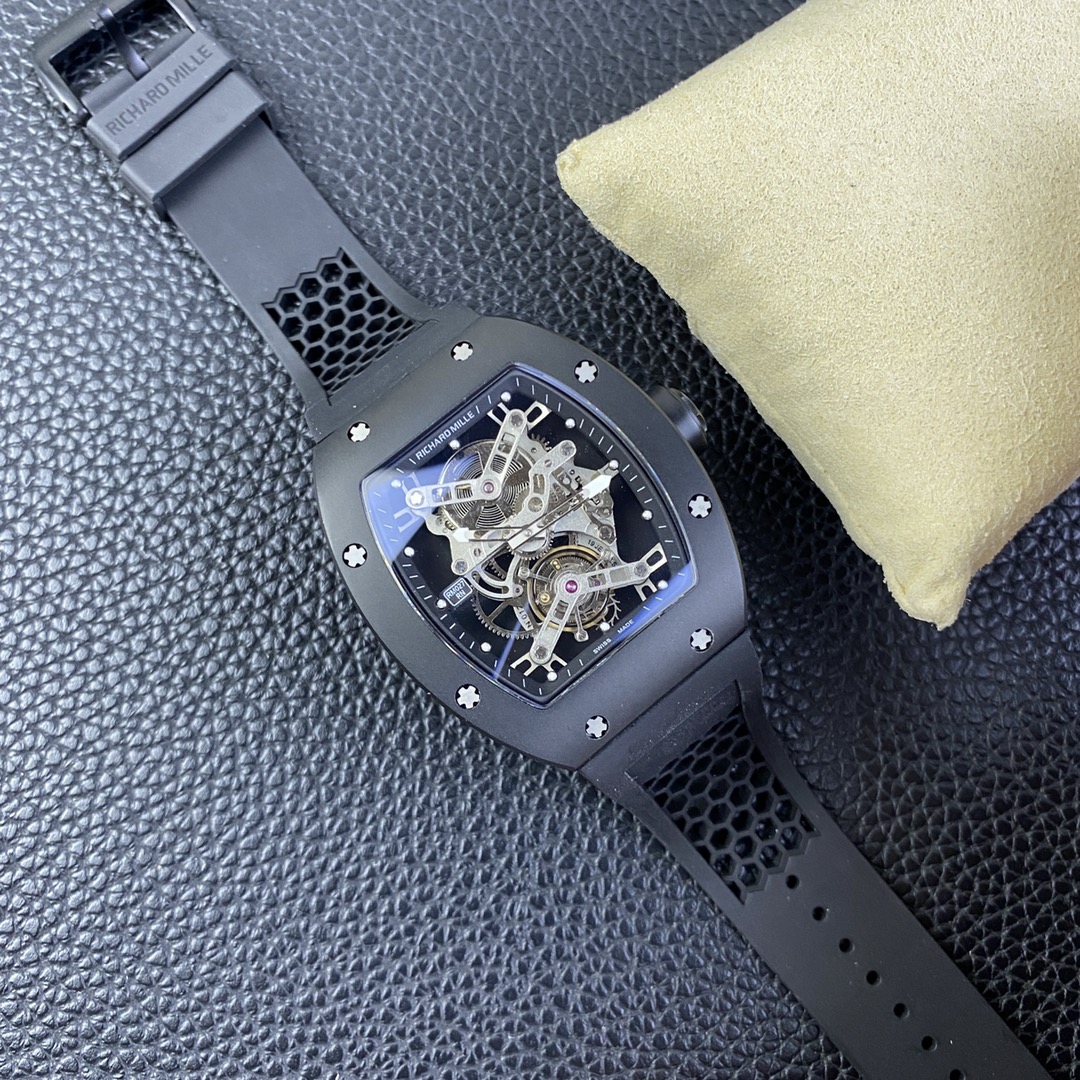 Richard Mille Ys Rm027 Rm027, Millerm 027 Movement, Rm027 43 mm 50 ,5 Titanium Watch Case, 30, 40, Strap, 95 Rm027, Factory