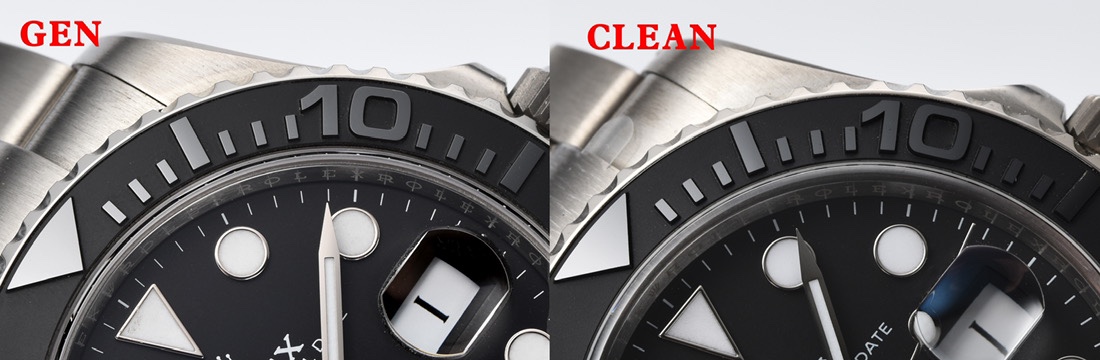 Rolex Clean 226627 Watch Strap Ceramic 06 / ,pp 316,rolex 904l. 57g. 49g Clean:52g 2g Clasp 2-3g Case Hands
