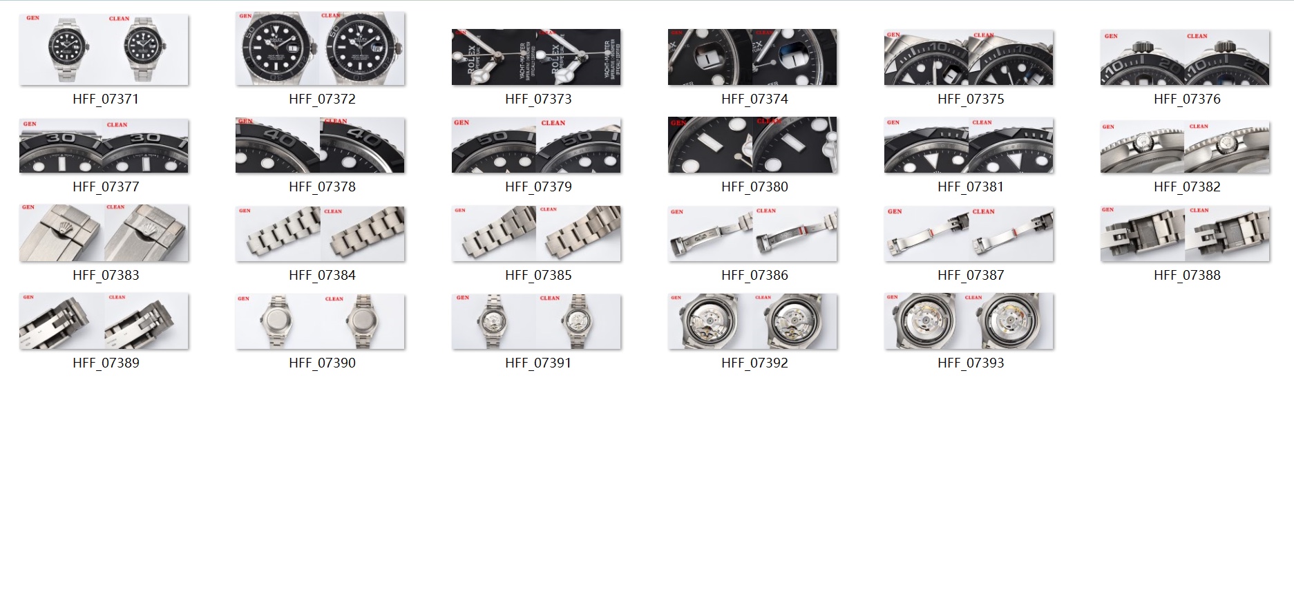 Rolex Clean 226627 Watch Strap Ceramic 06 / ,pp 316,rolex 904l. 57g. 49g Clean:52g 2g Clasp 2-3g Case Hands