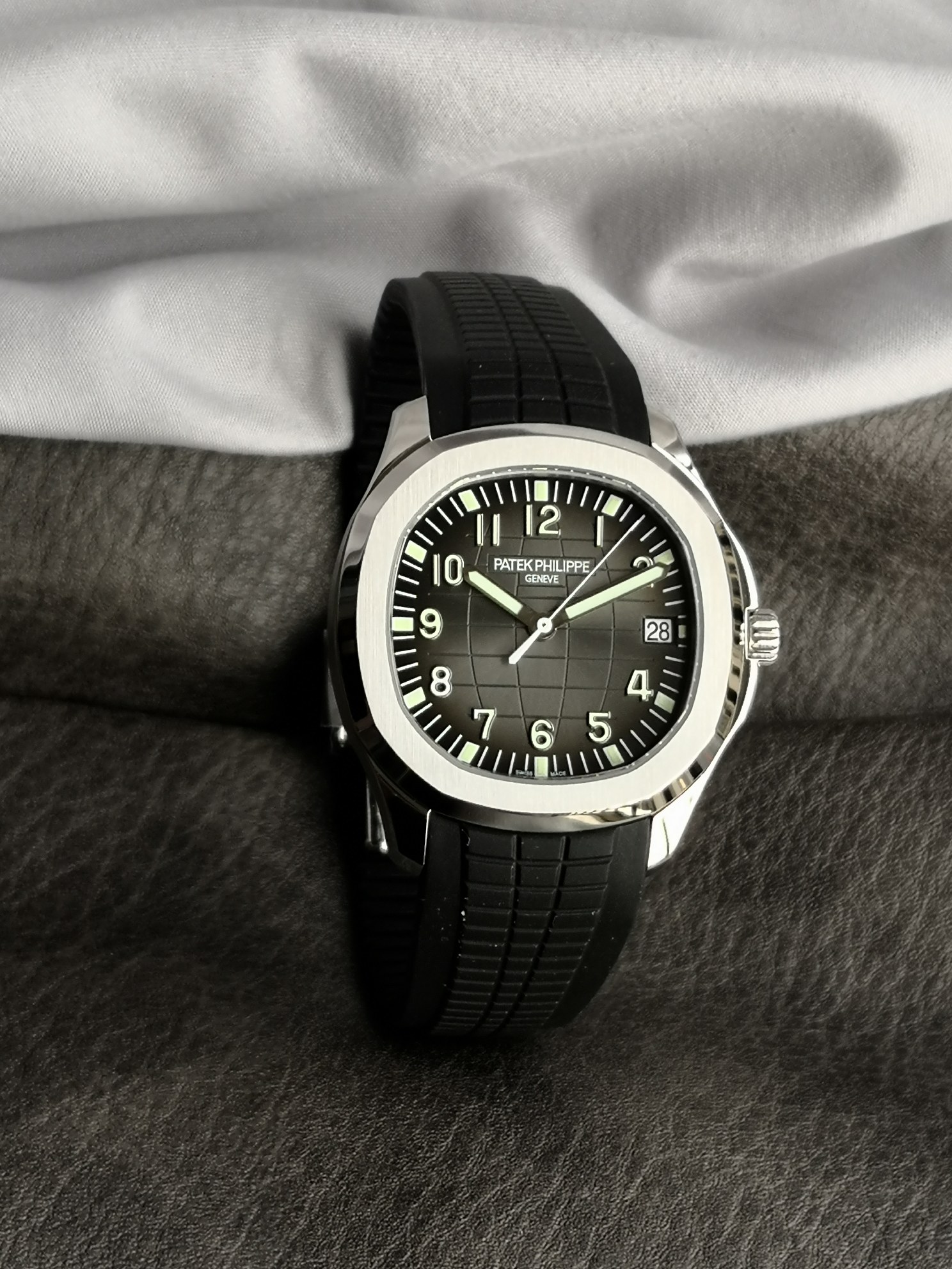 Patek Philippe 3k Philippeaquanaut 5167a-001 Watch Case Strap, Dial,324 ,40