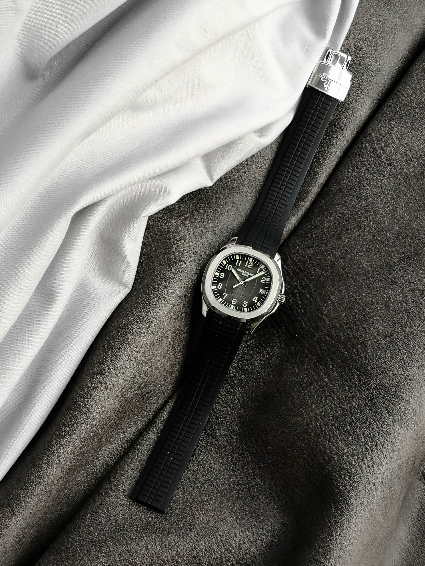 Patek Philippe 3k Philippeaquanaut 5167a-001 Watch Case Strap, Dial,324 ,40