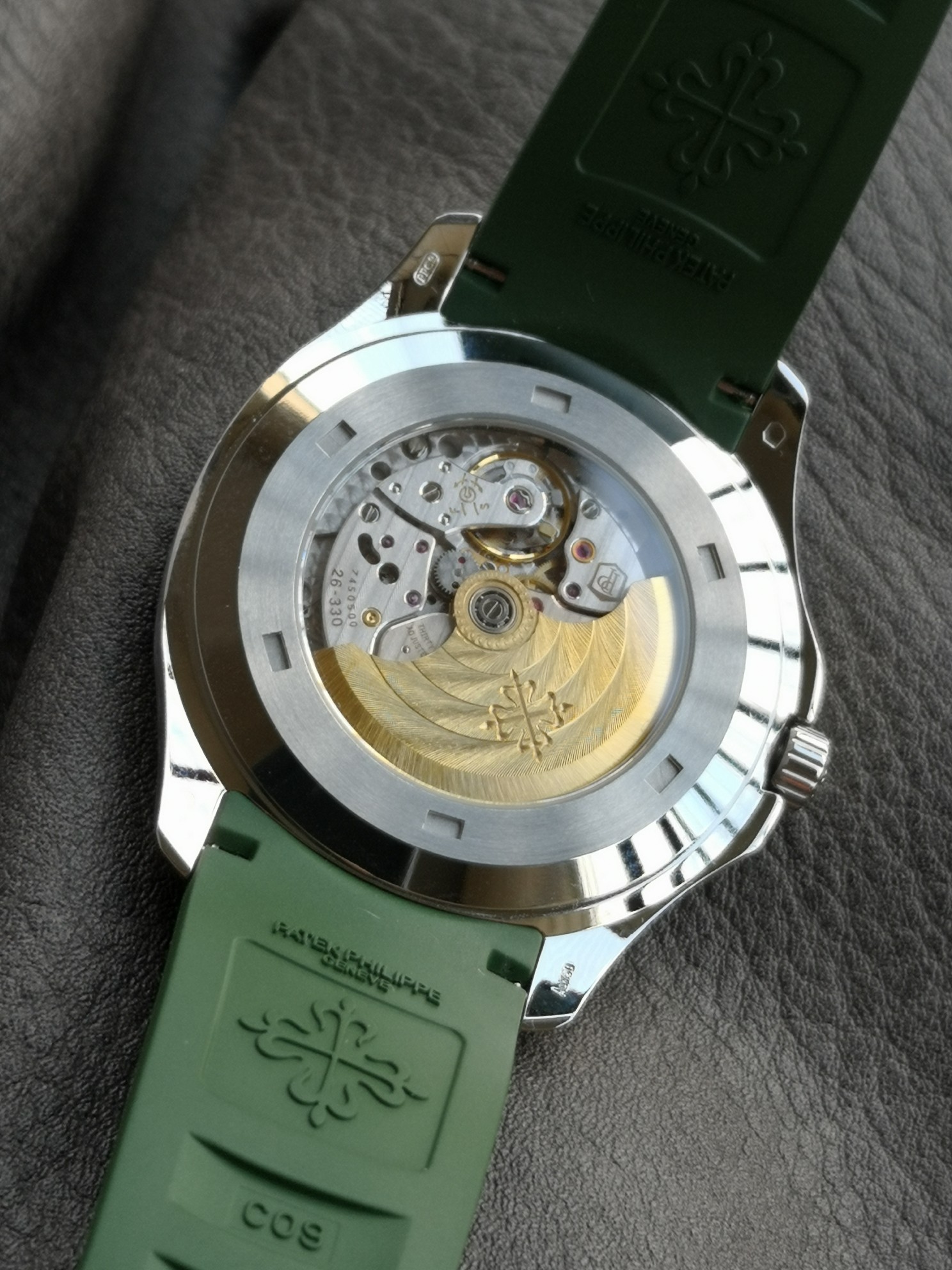 Patek Philippe 3k Philippeaquanaut 5168g-010 Watch Case Strap, Dial, Cal.26-330 S C Mechanical,42