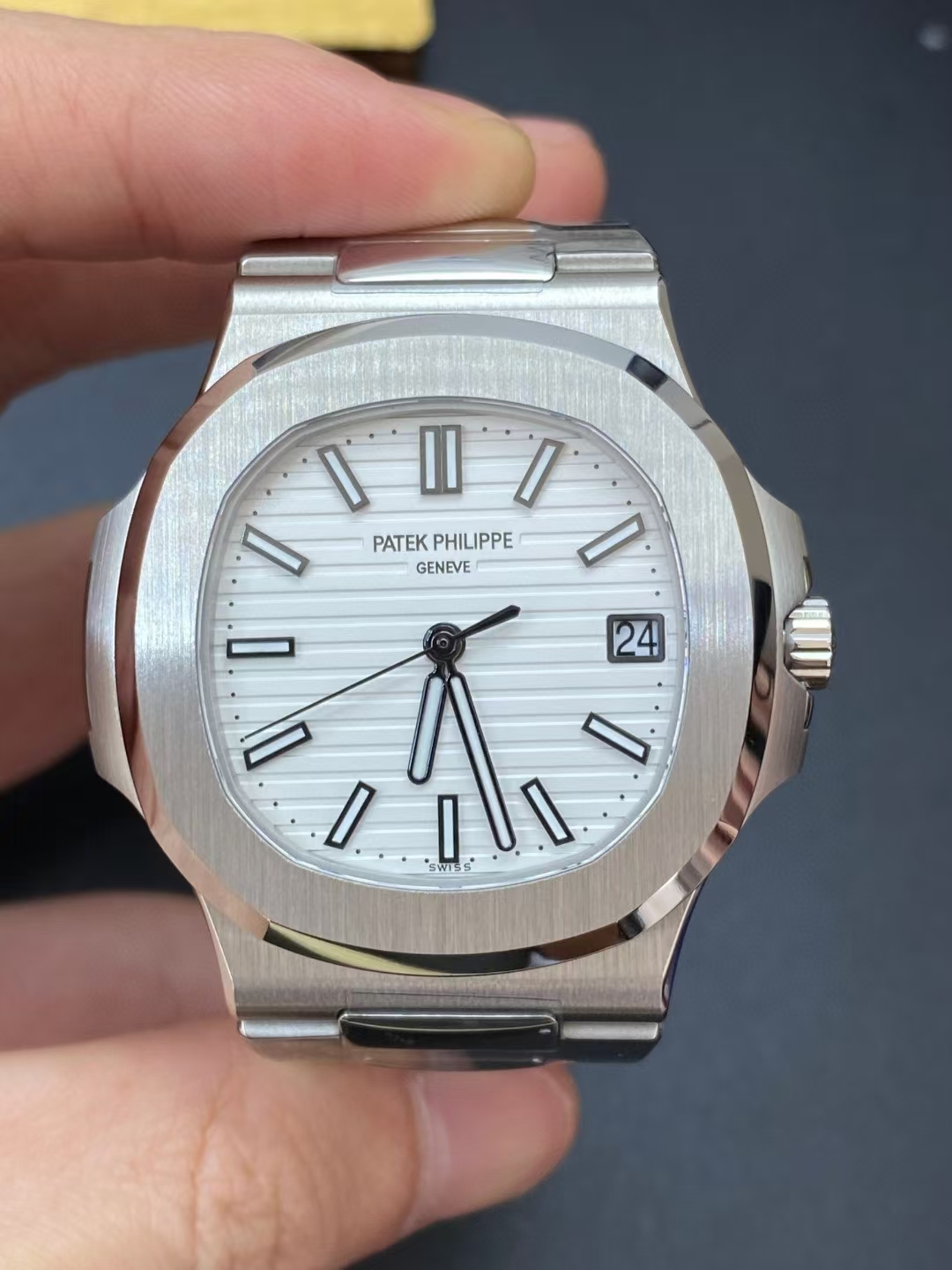 Patek Philippe 3k 5711a 324 movement Diameter40thickness8.4 Watch Strap 120gram