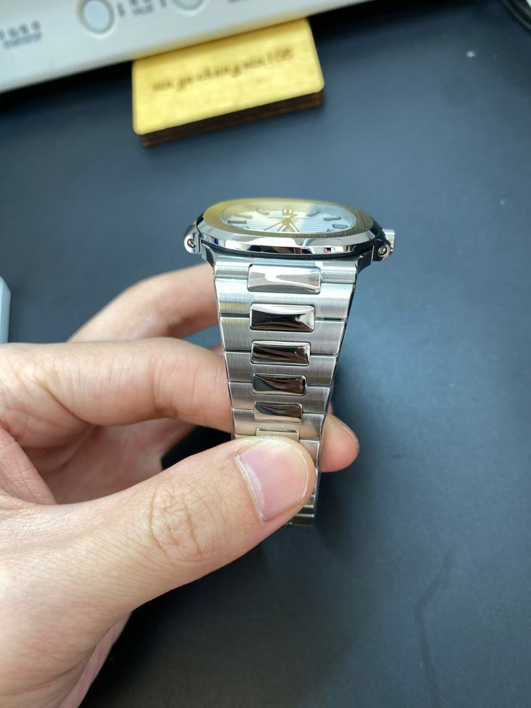 Patek Philippe 3k 5711a 324 movement Diameter40thickness8.4 Watch Strap 120gram