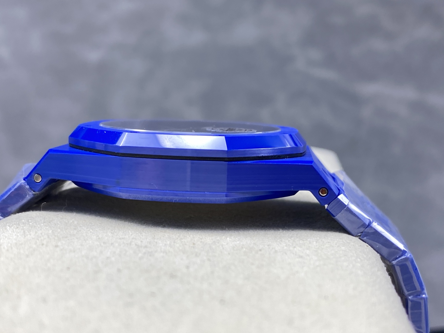 Audemars Piguet Aps Ap 15500 Ceramic Cal.4302 Stainless Steel, Watch Case Strap :apswatch tapisserie Dial,ceramic Casethickness 5