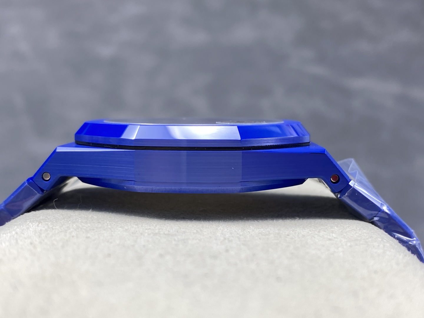 Audemars Piguet Aps Ap 15500 Ceramic Cal.4302 Stainless Steel, Watch Case Strap :apswatch tapisserie Dial,ceramic Casethickness 5