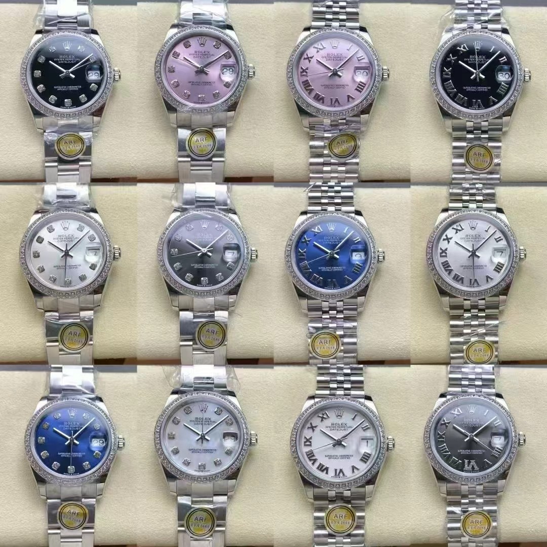 Rolex Arf 31 mm 2688 Movement Watch Strap --arf Markers Clasp --arf Eta 4 / Dial Original 5x