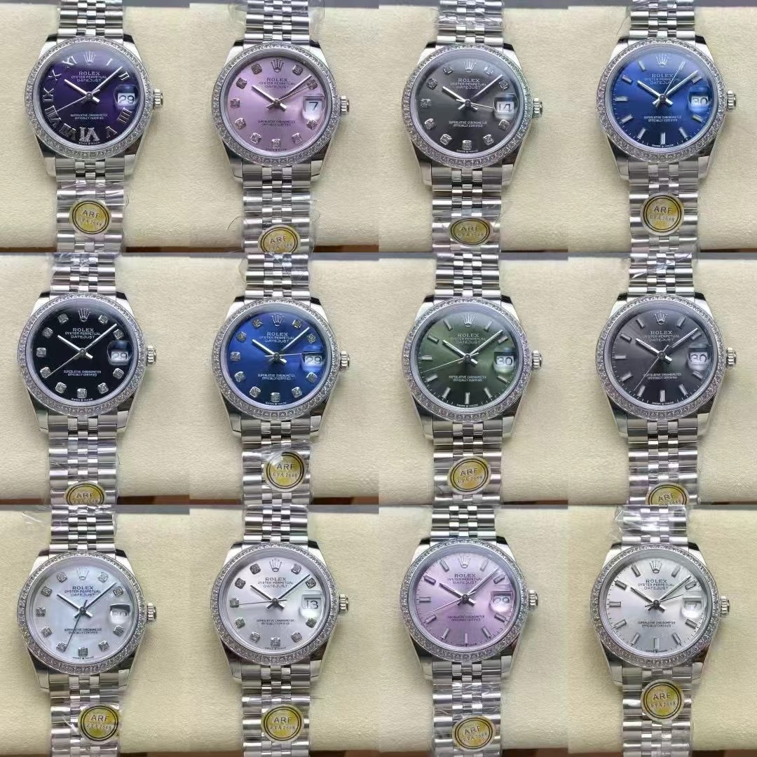 Rolex Arf 31 mm 2688 Movement Watch Strap --arf Markers Clasp --arf Eta 4 / Dial Original 5x