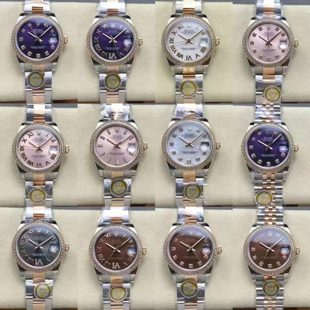 Rolex Arf 31 mm 2688 Movement Watch Strap --arf Markers Clasp --arf Eta 4 / Dial Original 5x