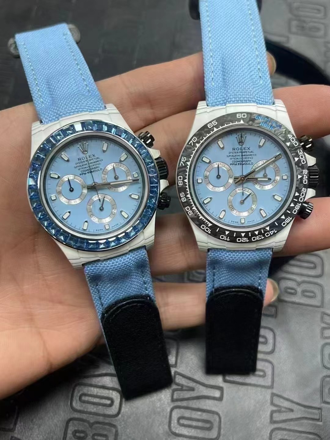 Rolex Ppm Diw ①movement: 4130/4801/4802 movement Diameter: 40 mm Size 50gram, ③watch Case .watch ④watch Strap Clasp ⑤ diamond