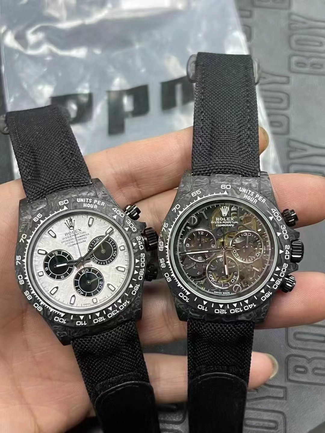 Rolex Ppm Diw ①movement: 4130/4801/4802 movement Diameter: 40 mm Size 50gram, ③watch Case .watch ④watch Strap Clasp ⑤ diamond