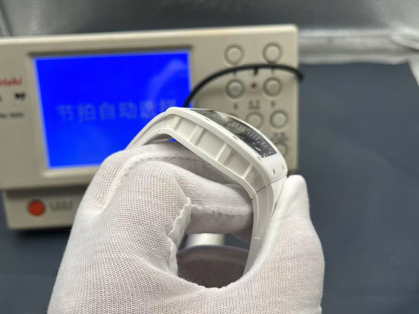 Richard Mille Zf Factory 2025 V3 Millerm055 Ceramic :watch Case ,mechanical Mold Opening Clasp, Strap .logo 100, Rm055 V3