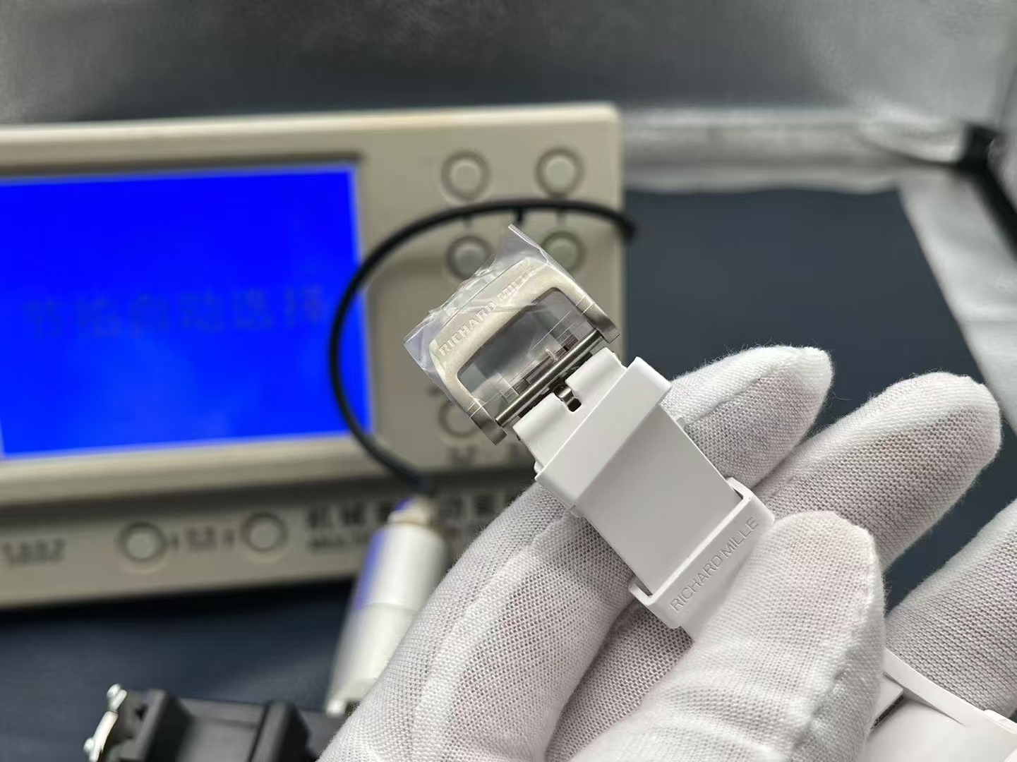 Richard Mille Zf Factory 2025 V3 Millerm055 Ceramic :watch Case ,mechanical Mold Opening Clasp, Strap .logo 100, Rm055 V3