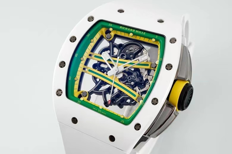 Richard Mille Aps 61-01ceramic 1 Movement: Rmul2 2 Watch Case:rm61-01 Gram Tzp 6gram/ 95 Ceramic Case Ntpt 5 3 Strap: Mold Opening Titanium 4 6 Clasp:watch Clasp