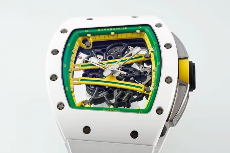 Richard Mille Aps 61-01ceramic 1 Movement: Rmul2 2 Watch Case:rm61-01 Gram Tzp 6gram/ 95 Ceramic Case Ntpt 5 3 Strap: Mold Opening Titanium 4 6 Clasp:watch Clasp