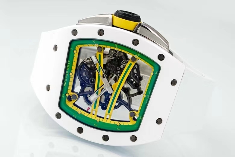 Richard Mille Aps 61-01ceramic 1 Movement: Rmul2 2 Watch Case:rm61-01 Gram Tzp 6gram/ 95 Ceramic Case Ntpt 5 3 Strap: Mold Opening Titanium 4 6 Clasp:watch Clasp