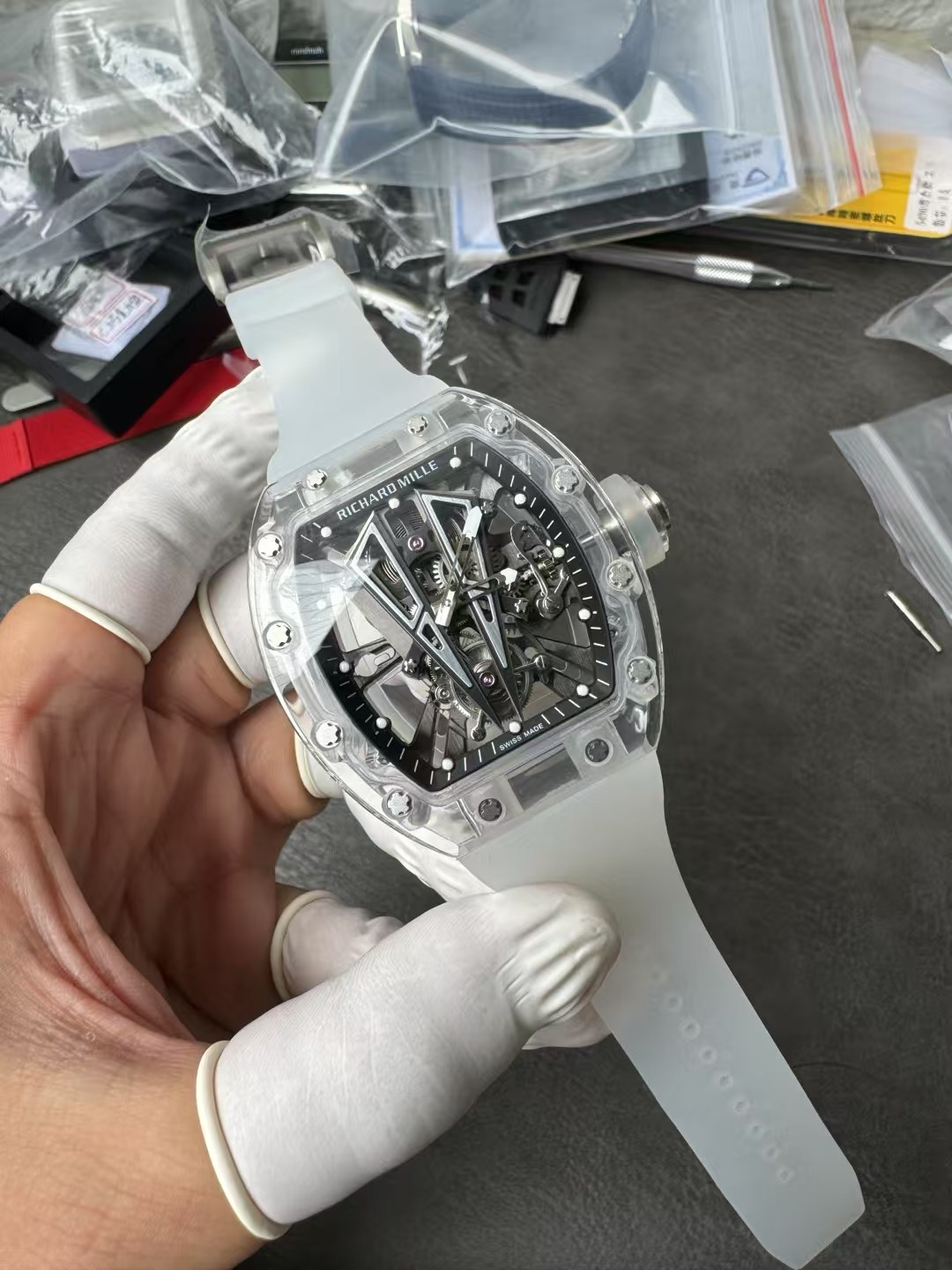 Richard Mille Ms Factory Rm 27-03 Watch Case, --rm27-03 ,movement spanish Matador ,mechanical Rm27-03