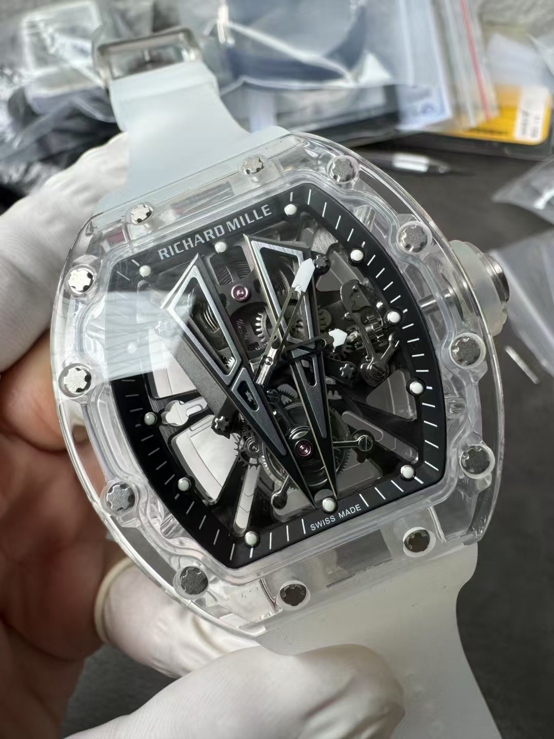 Richard Mille Ms Factory Rm 27-03 Watch Case, --rm27-03 ,movement spanish Matador ,mechanical Rm27-03