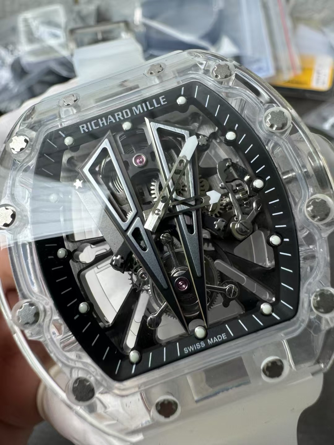 Richard Mille Ms Factory Rm 27-03 Watch Case, --rm27-03 ,movement spanish Matador ,mechanical Rm27-03