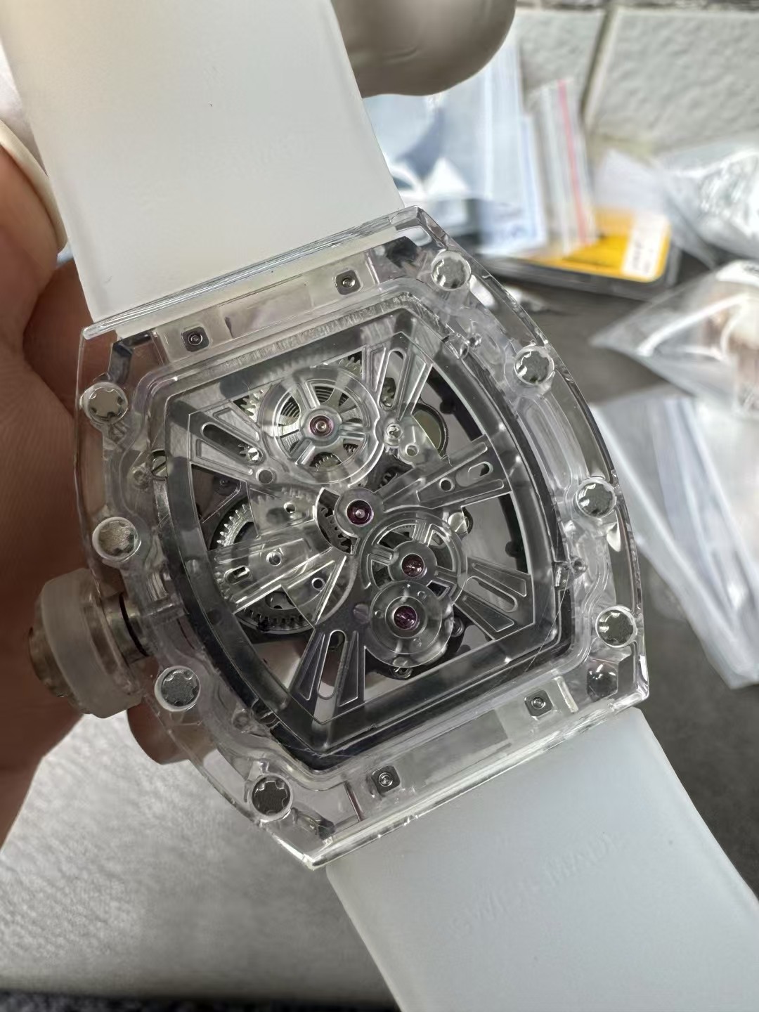 Richard Mille Ms Factory Rm 27-03 Watch Case, --rm27-03 ,movement spanish Matador ,mechanical Rm27-03