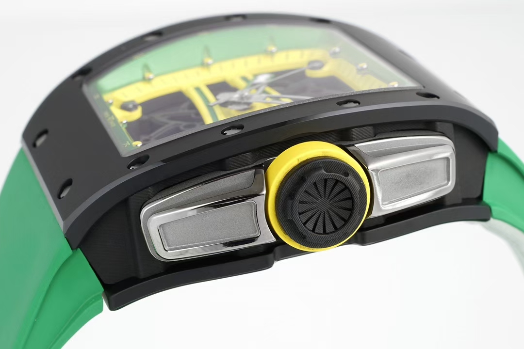 Richard Mille Zf Millerm061 Tzp-n Ceramic Rm061 1 Tzp-n 6g/cm3 .tzp-n 95, 2 Rm055 movement, Rm061 Rmul2 Manual Windingmovement, Rm061