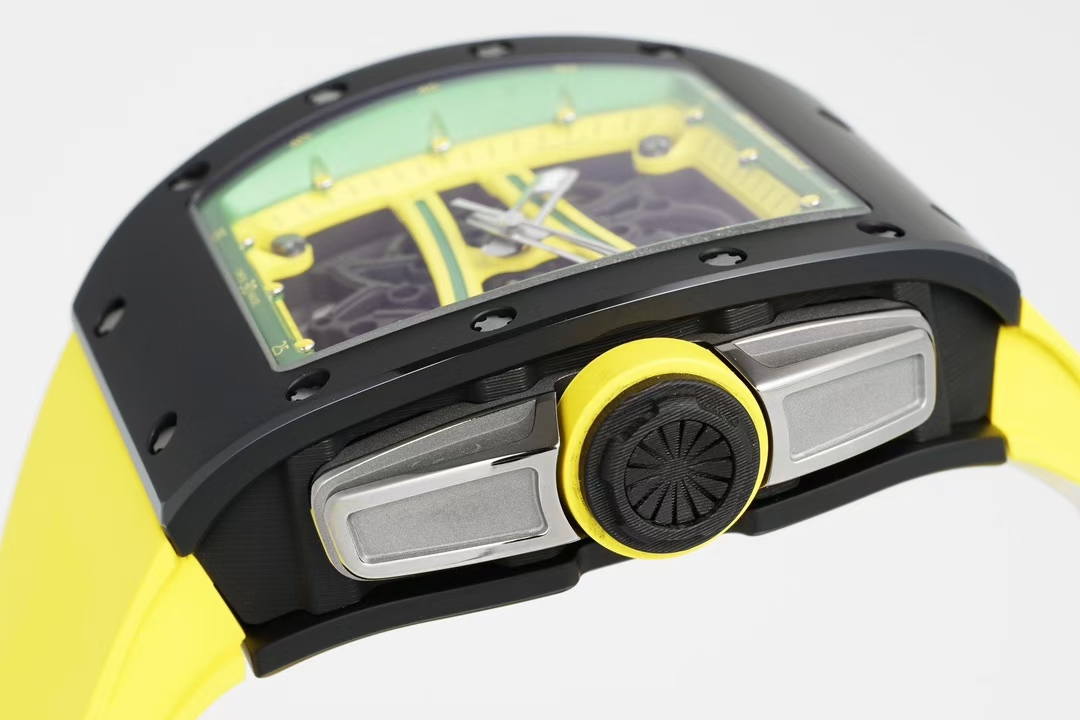 Richard Mille Zf Millerm061 Tzp-n Ceramic Rm061 1 Tzp-n 6g/cm3 .tzp-n 95, 2 Rm055 movement, Rm061 Rmul2 Manual Windingmovement, Rm061