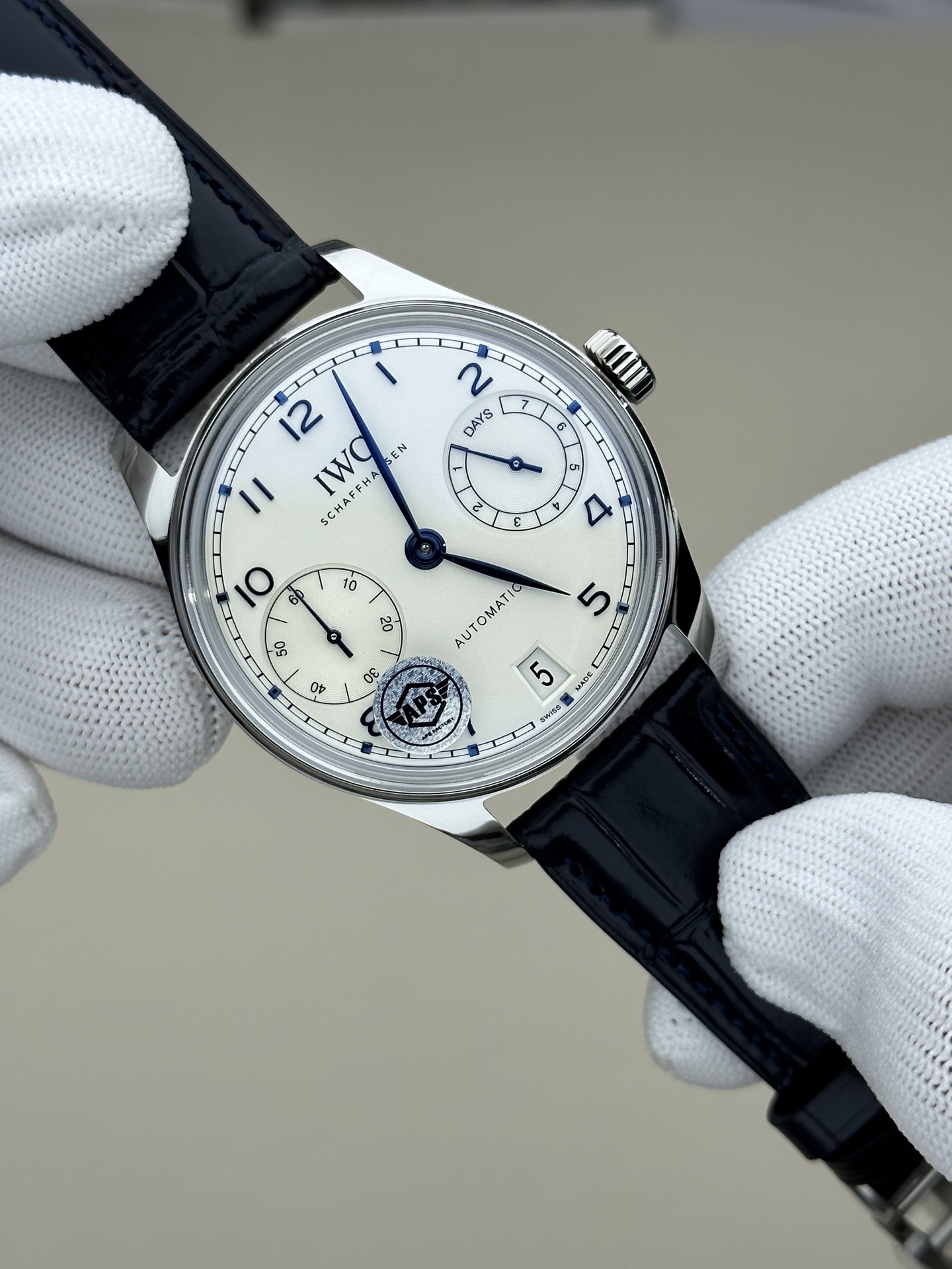 Iwc Aps 2024 Case Diameter Watch Hands Dna. 1 4 Thickness 13 2 3 Dial: ,new Style 9 Markers