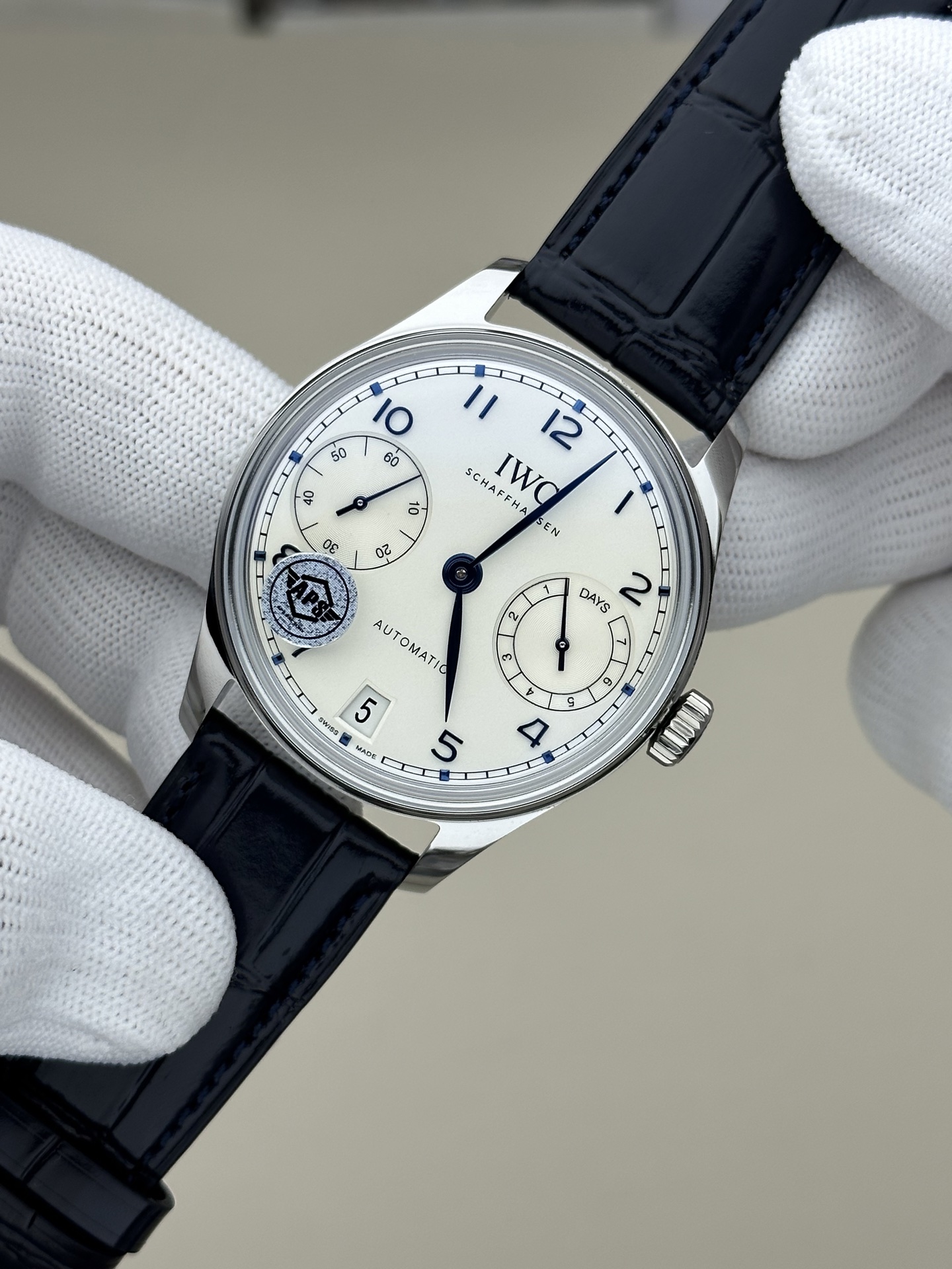 Iwc Aps 2024 Case Diameter Watch Hands Dna. 1 4 Thickness 13 2 3 Dial: ,new Style 9 Markers