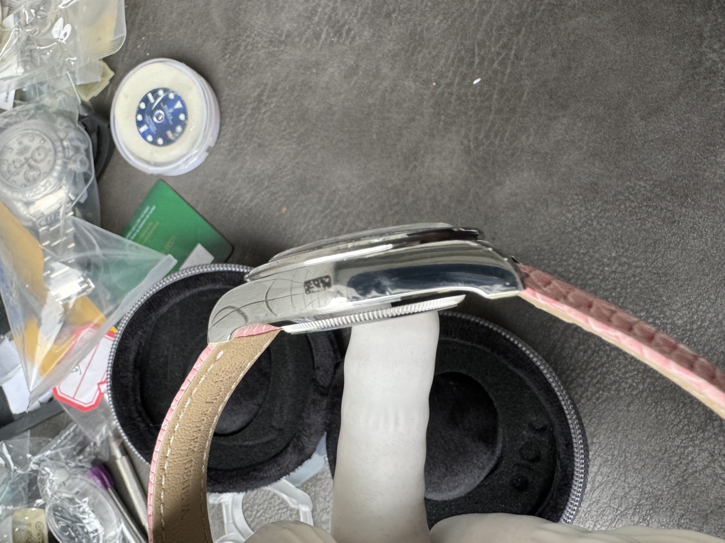 Rolex Wk 4130 ,wukong Sw Watch Dial, Original ,buffwatch Hands Deepwatch Crystal Strap